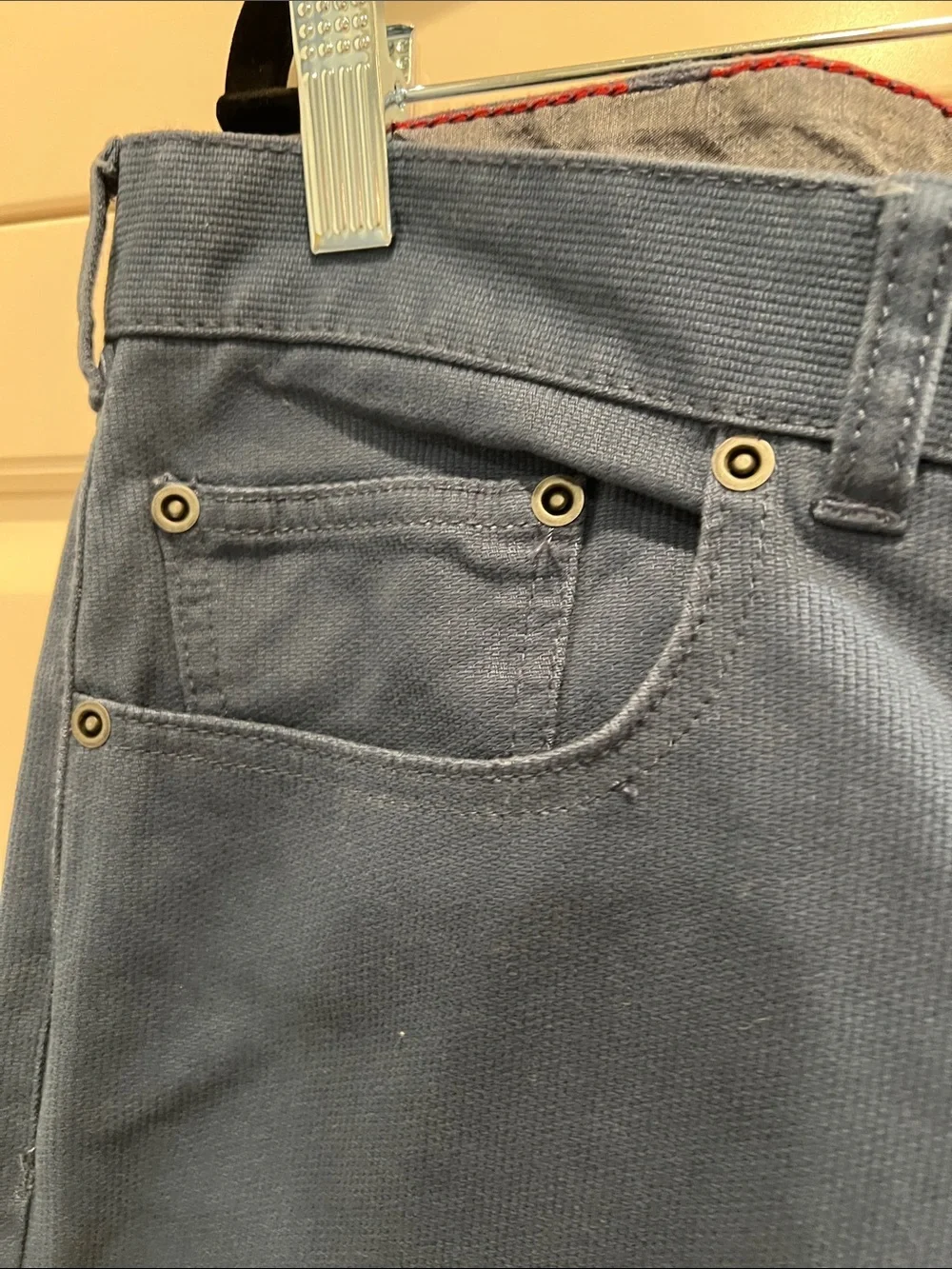 Men's Classic Blue Chino Pants